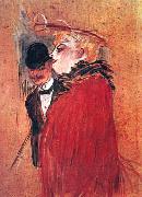  Henri  Toulouse-Lautrec Couple painting